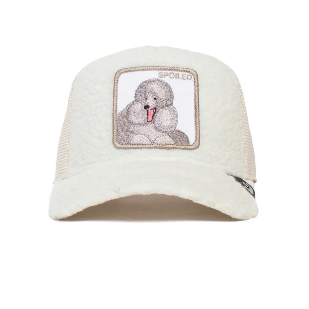 Goorin Bros Spoiled Fluffy Puppy Limited Edition Trucker Cap The Farm Poodle Dog